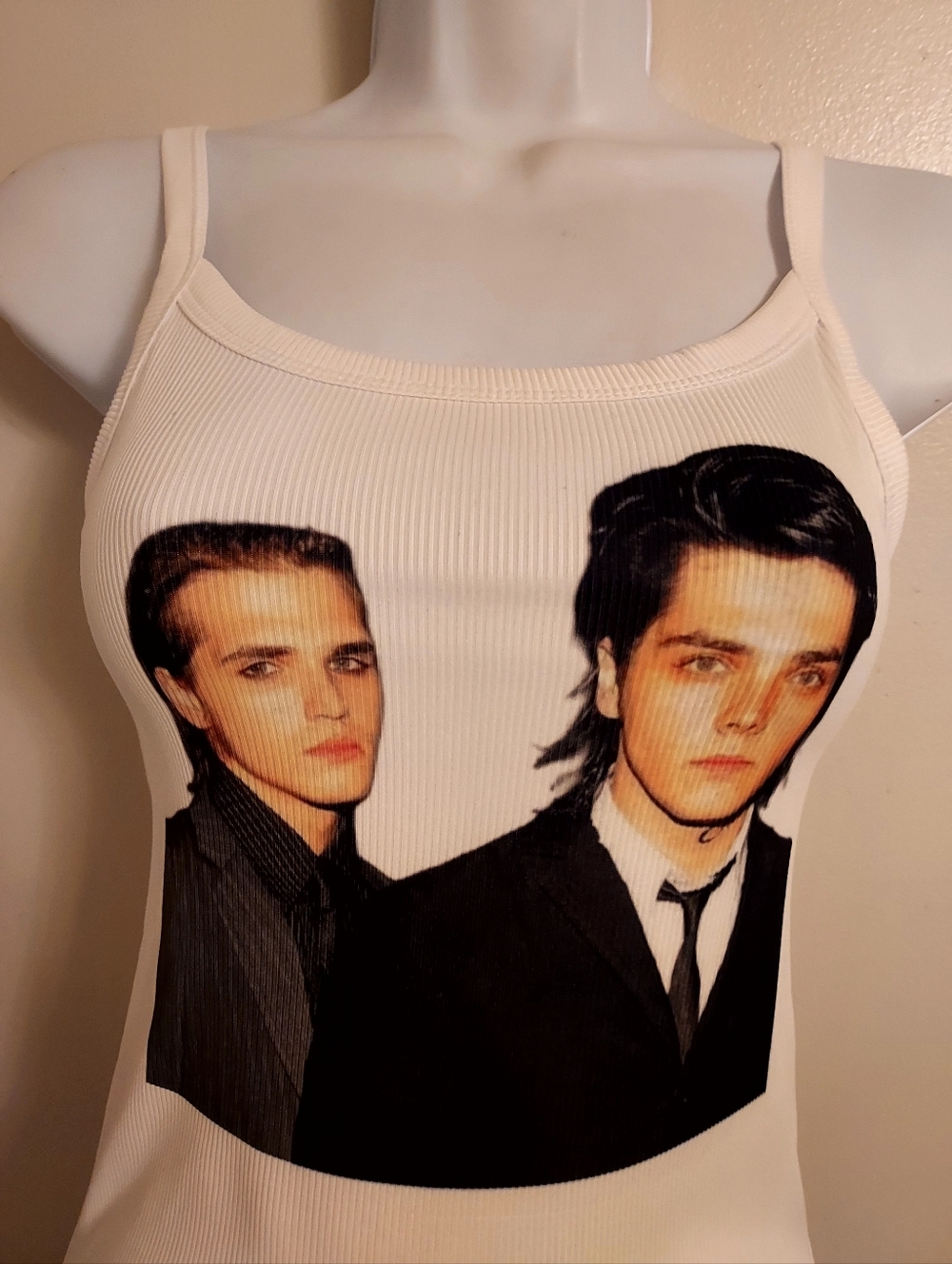 my chemical romance tank top Mikey and gerard way tank my chemical romance shirt - Picture 4 of 5